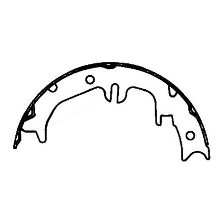 Centric Centric Premium Parking Brake Shoes, Centric Parts 111.08510 111.0851